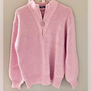 Melody 3/4 zip Sweater